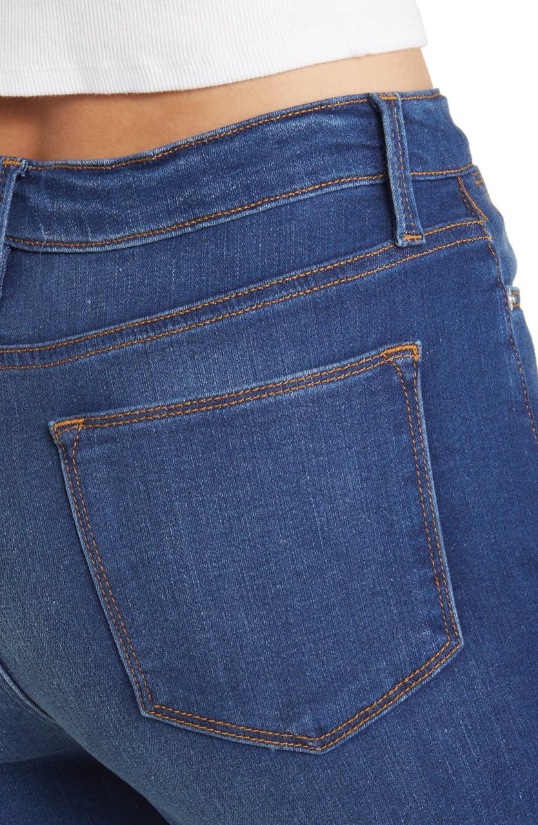 FRAME Le Super High Waist Straight Leg Jeans, Alternate, color,