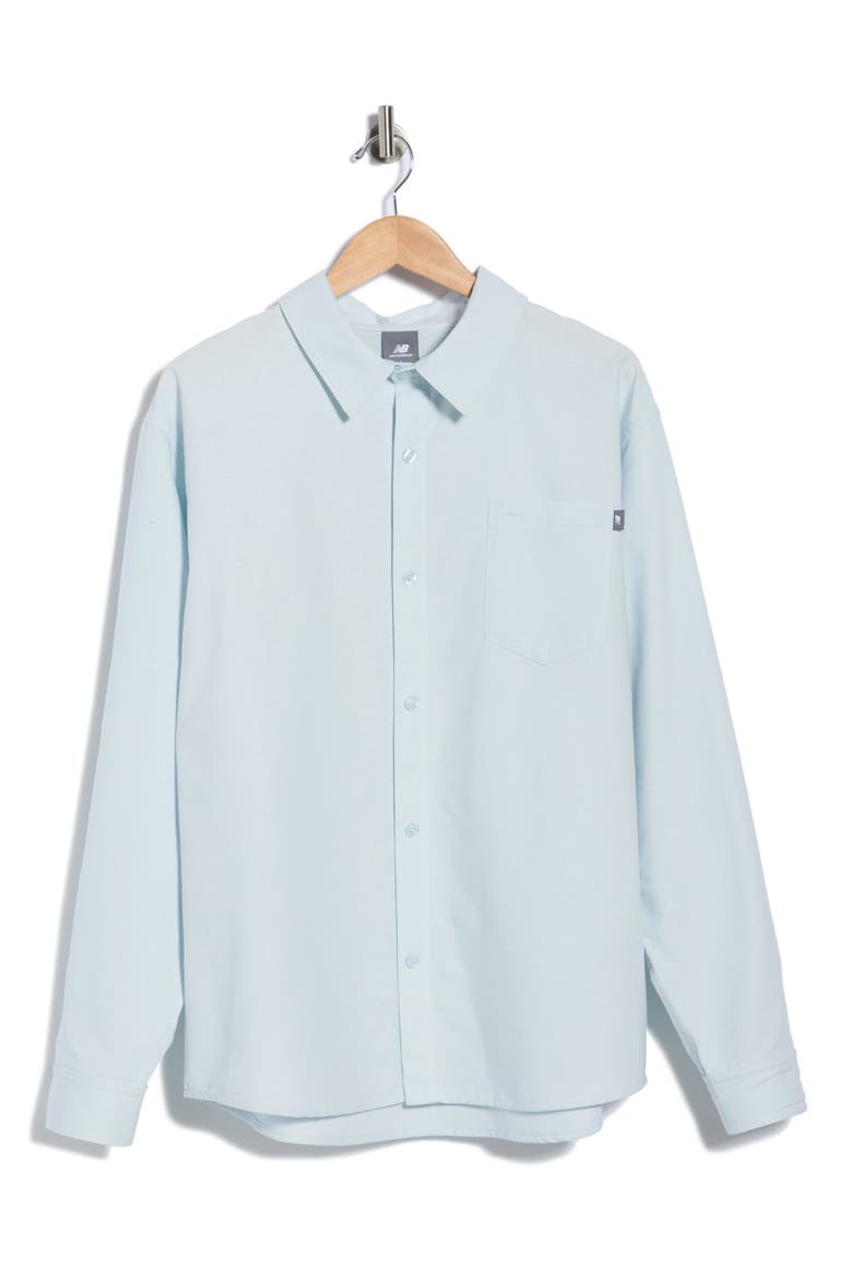 Relaxed Fit Oxford Shirt, Alternate, color, LIGHT BLUE