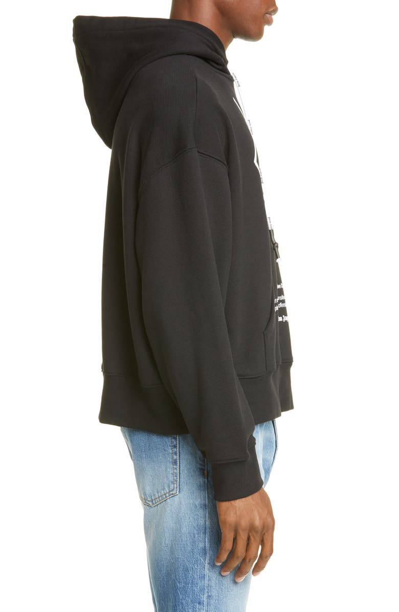 Palm Angels Sensitive Content Graphic Hoodie, Alternate, color, 
