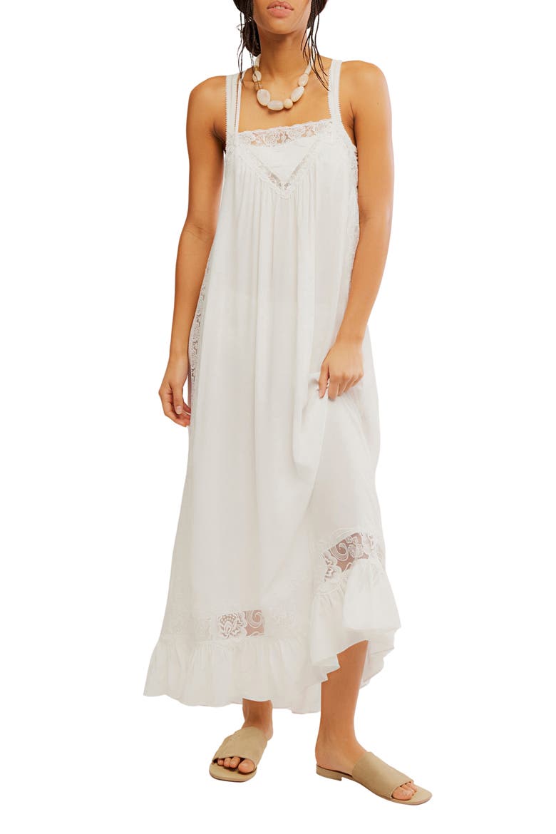 Kiss Me Later Slipdress, Main, color, CLEAN IVORY