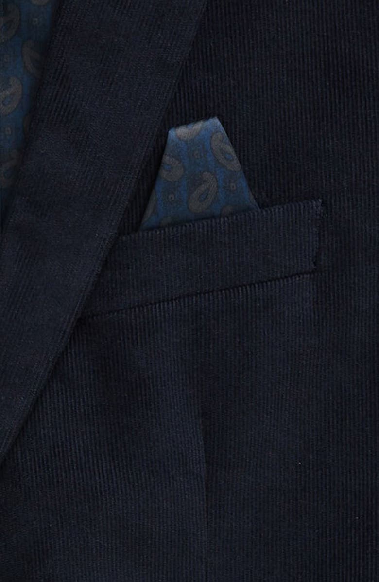 Tallia Kids' Stretch Cotton Corduroy Blazer, Alternate, color, Dark Blue