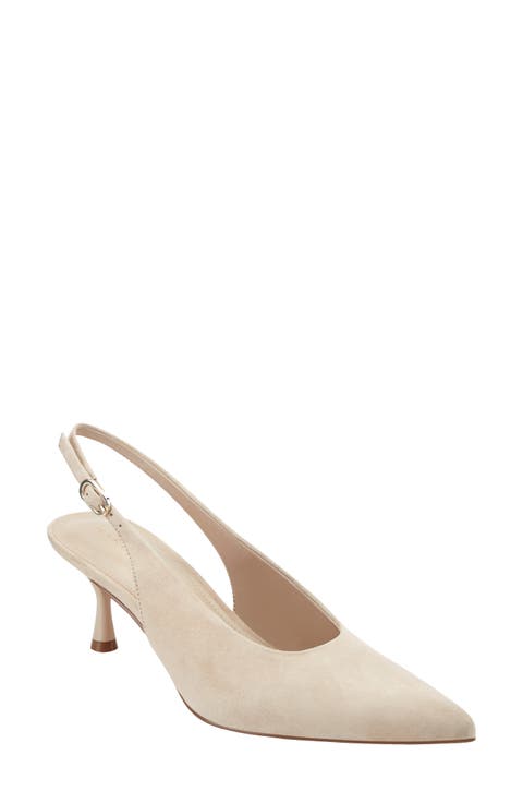 Reynna Pointed Toe Slingback Pump (Women)