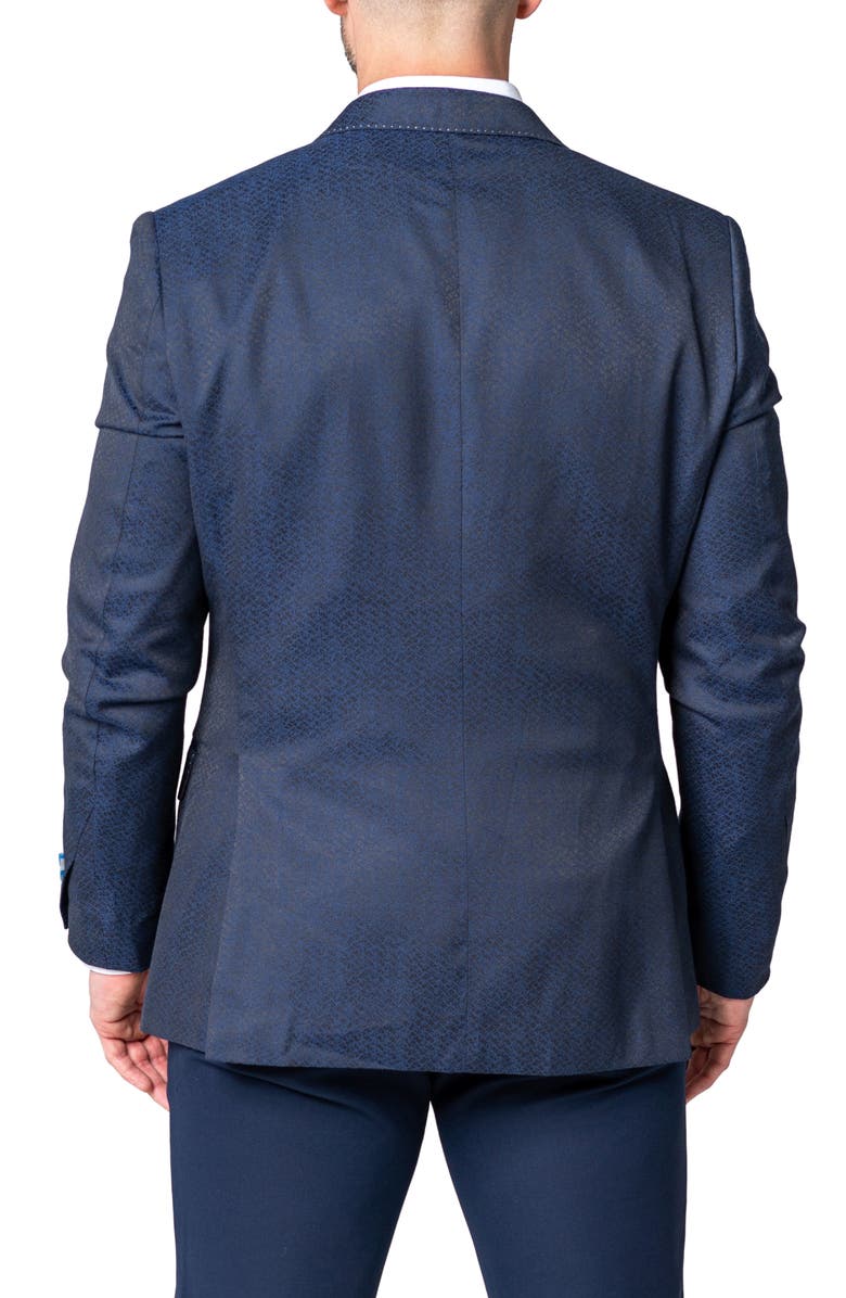 Maceoo Descartes Huli Blue Sport Coat, Alternate, color, Blue