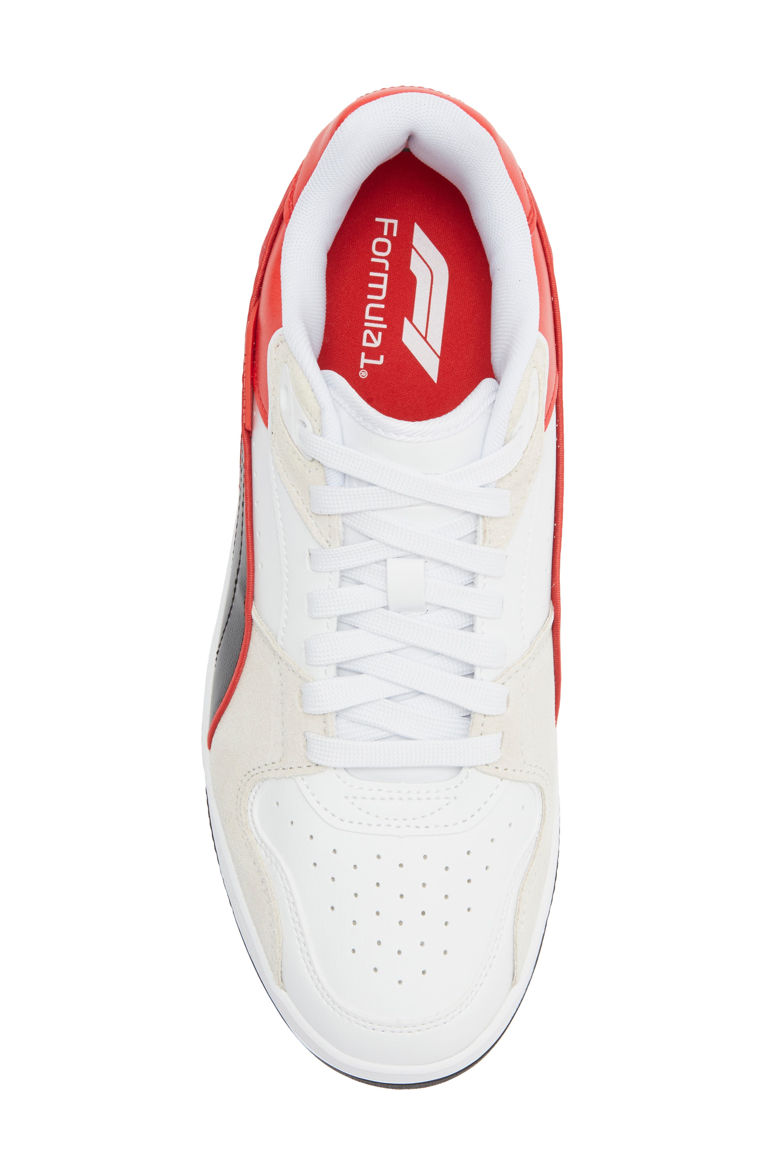 PUMA Formula 1<sup>®</sup> RBD Game Low Top Sneaker, Alternate, color, Puma White/ Feather Gray