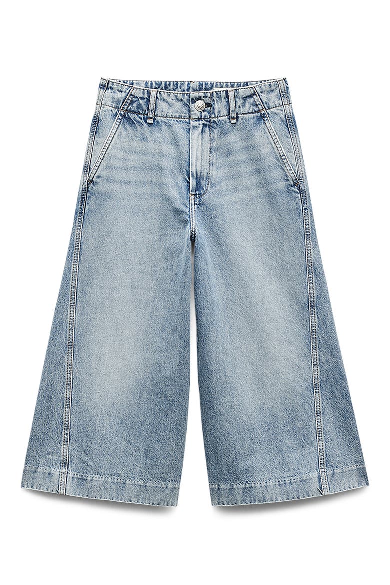 Jamie Culotte Jeans, Alternate, color, PACIFIC