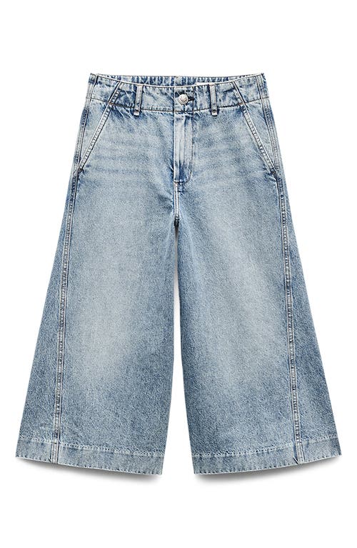 Rag & Bone Jamie High Rise Tailored Culottes Pacific In Pacific