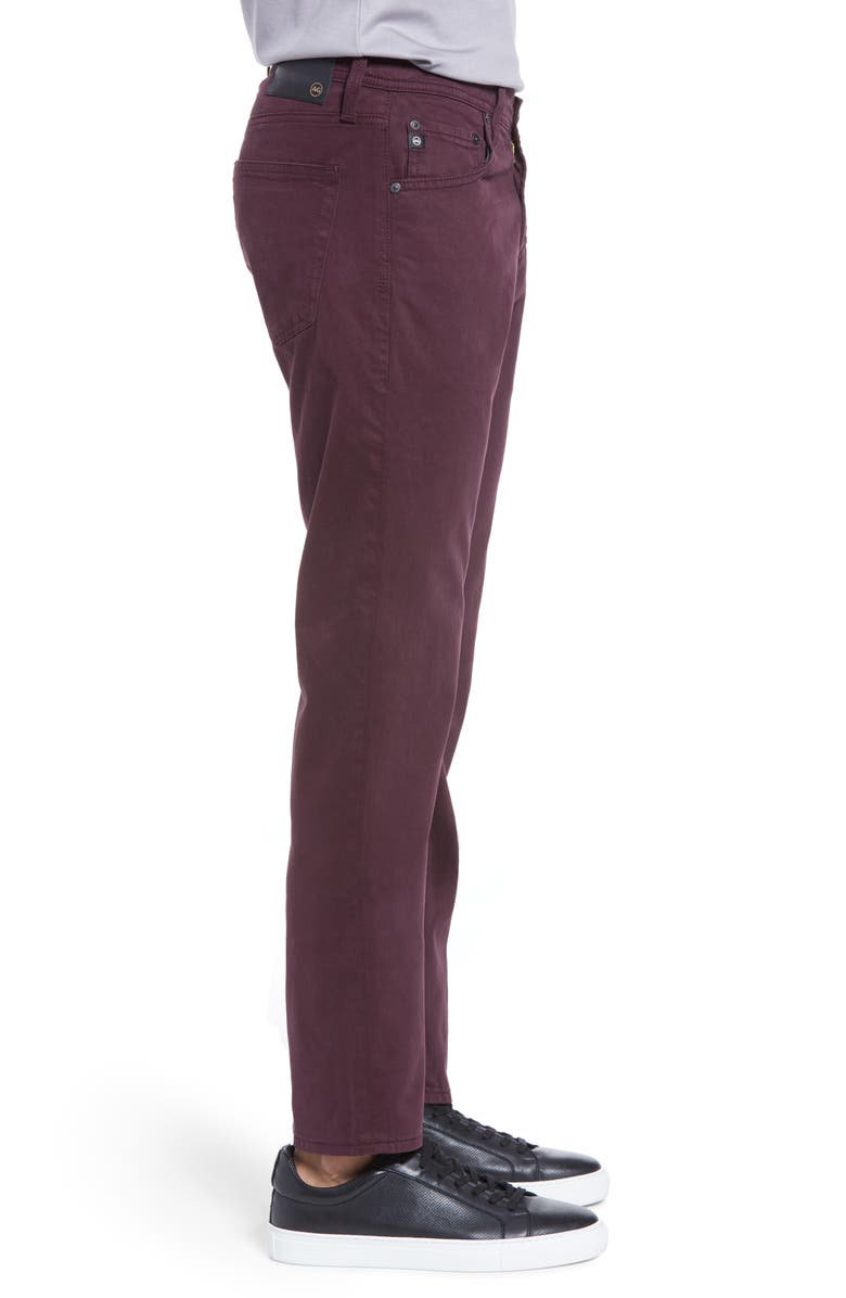 AG Tellis Slim Fit Jeans, Alternate, color, Boysenberry