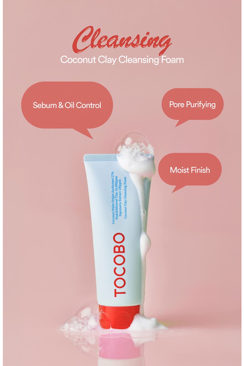 Coconut Clay Cleansing Foam, Alternate, color, NO COLOR