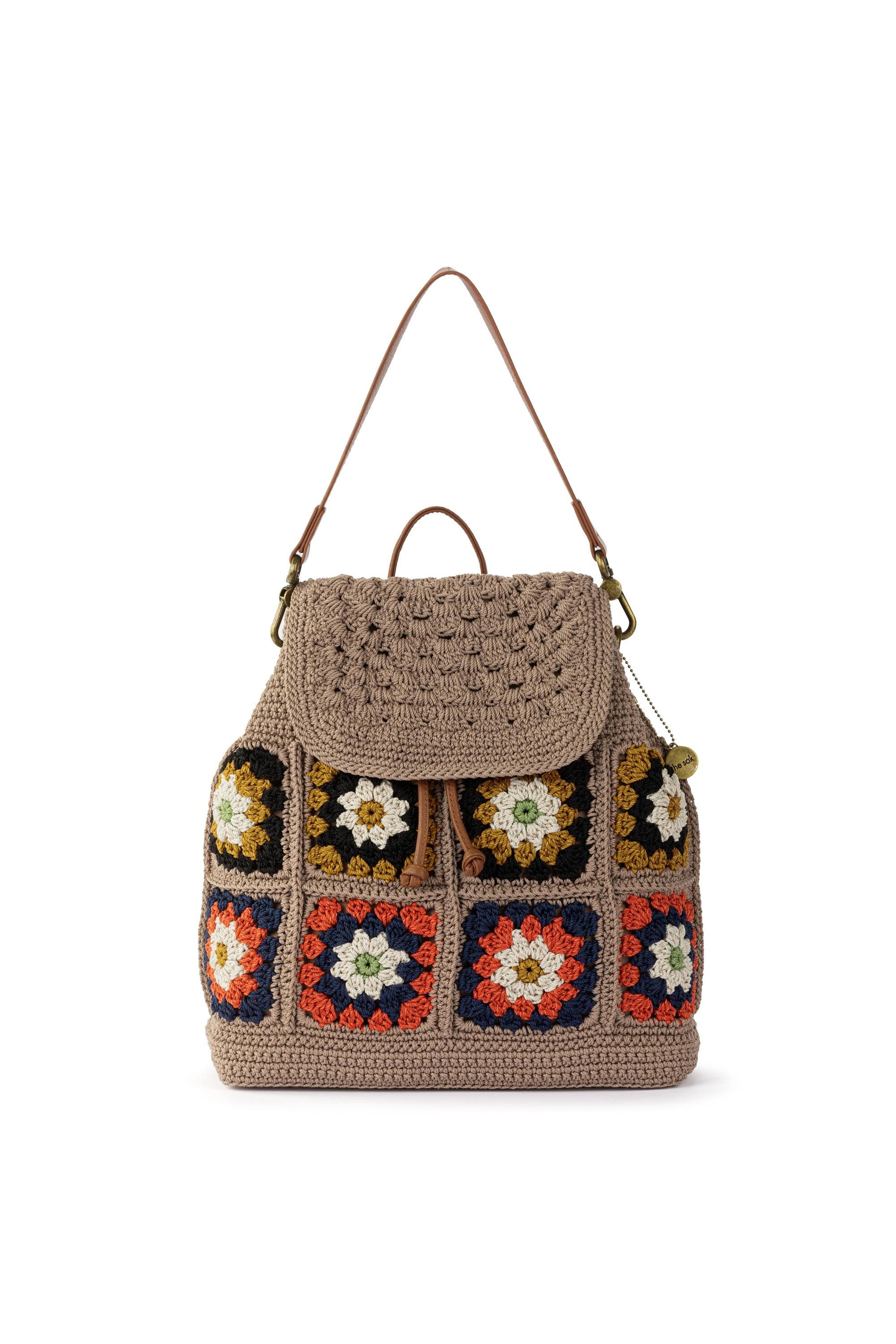 Sayulita Backpack, Alternate, color, Sand Neutral Patch