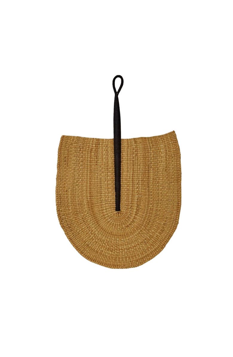 indego africa Atanga Extra Large Fan, Main, color, Natural Raffia