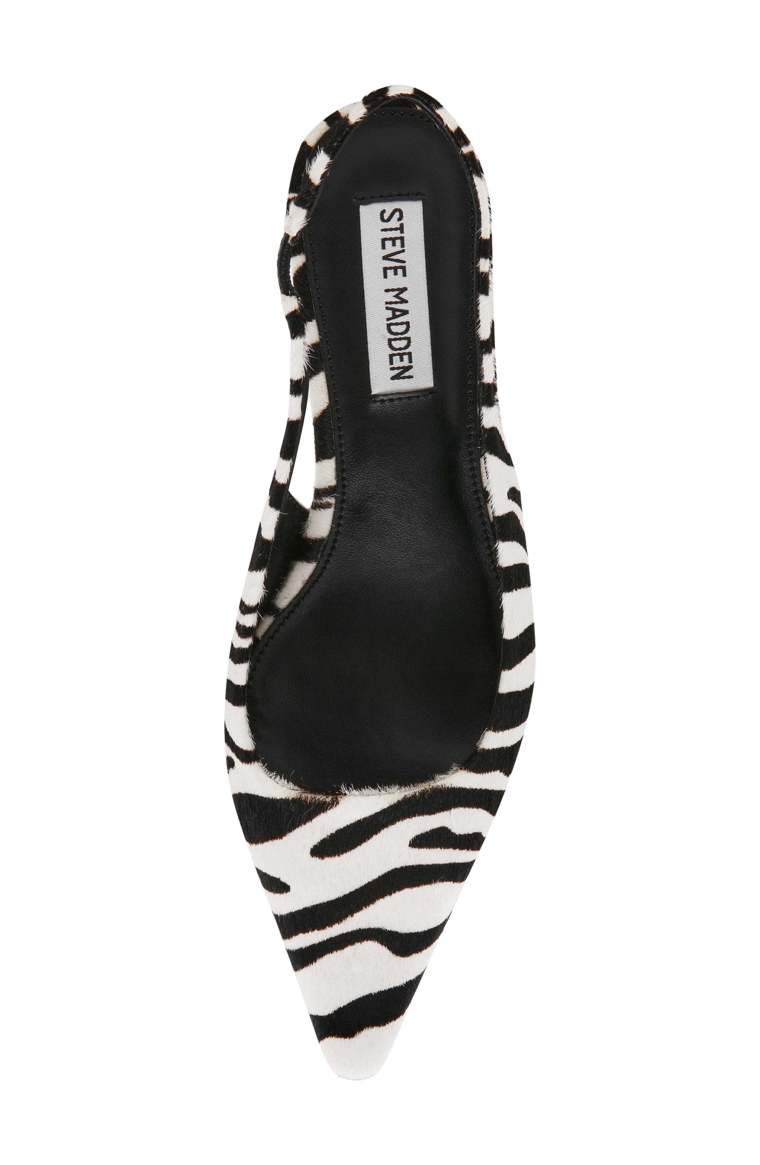 Steve Madden Kari Pointed Toe Kitten Heel Slingback Pump, Alternate, color, 