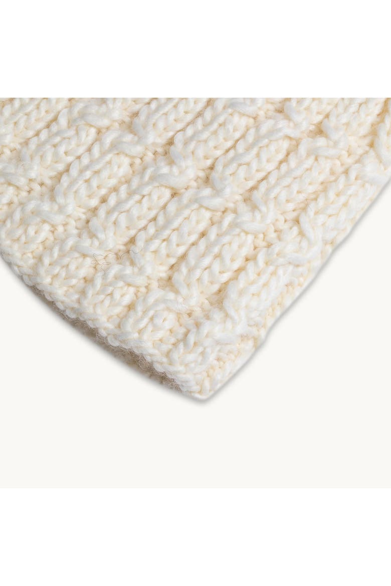 Fifi Wool Pom Beanie, Alternate, color, White