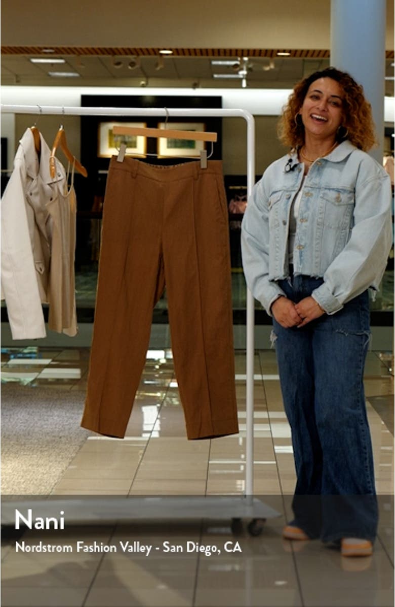 Pleat Front Crop Pants, sales video thumbnail