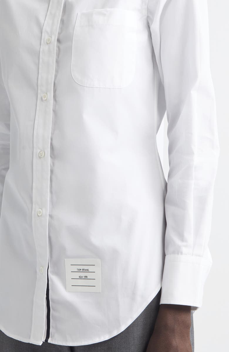 Thom Browne Cotton Shirt, Alternate, color, White
