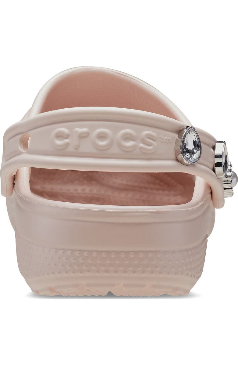 CROCS Kids; Classic Pinnacle Embellished Clog, Alternate, color, Quartz