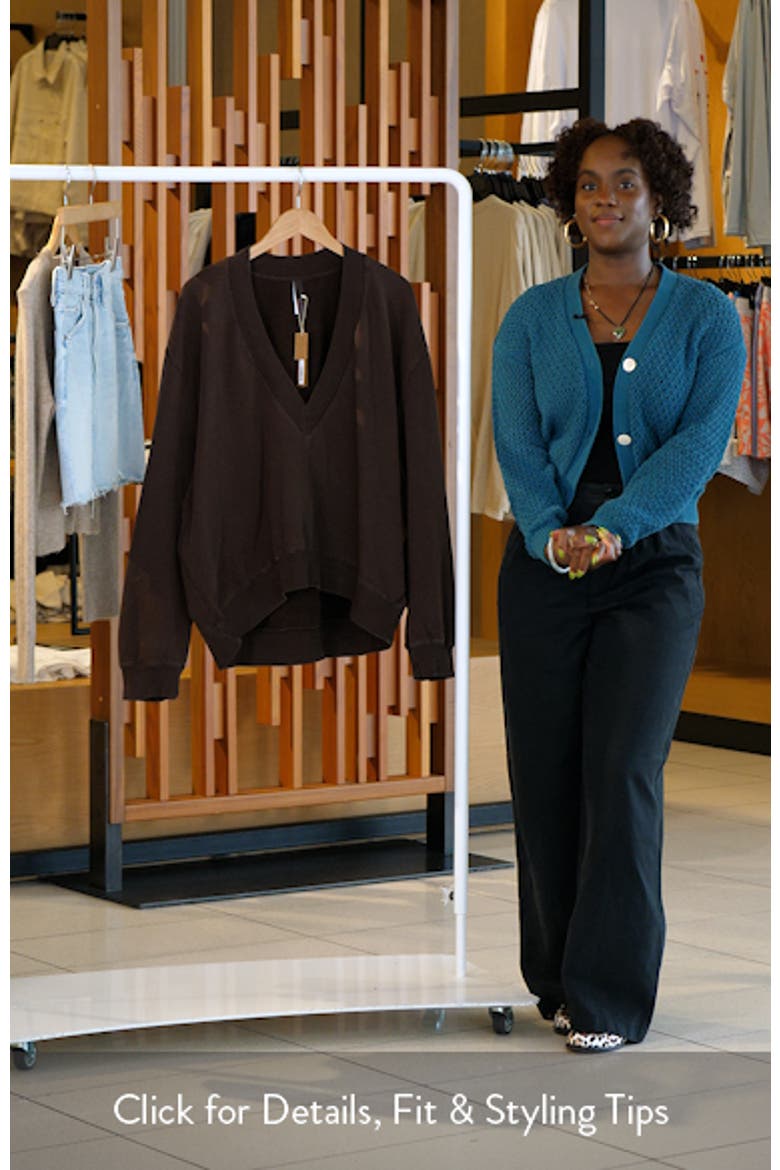 V-Neck Fleece Pullover video