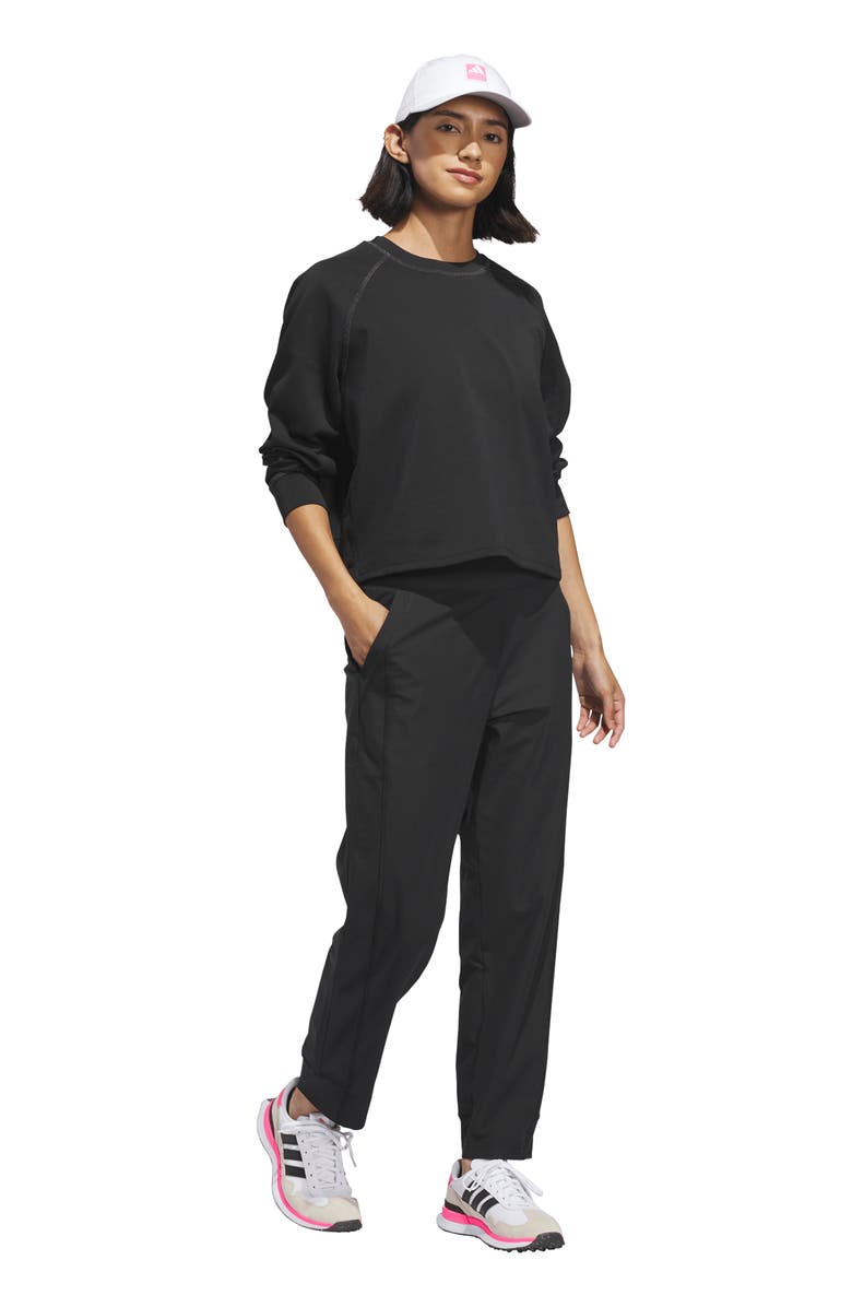 adidas Twistknit Golf Joggers, Alternate, color, Black