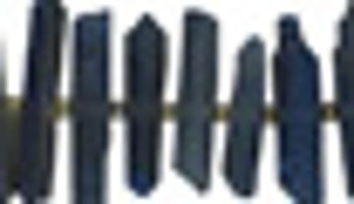 Olivia Welles Pendant Stone Necklace In Blue