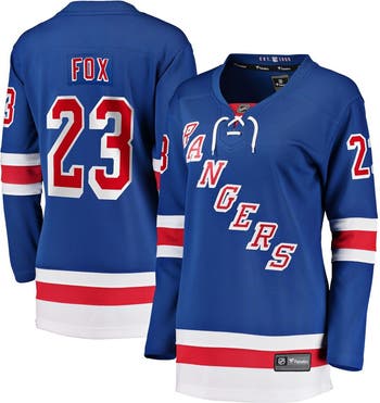 売れ筋商品|||ファナティクス カットソー トップス レディース Women's Adam Fox Blue New York Rangers  Premier Breakaway Player Jersey Blue FANATICS Women's Fanatics Branded Adam Fox Blue New York