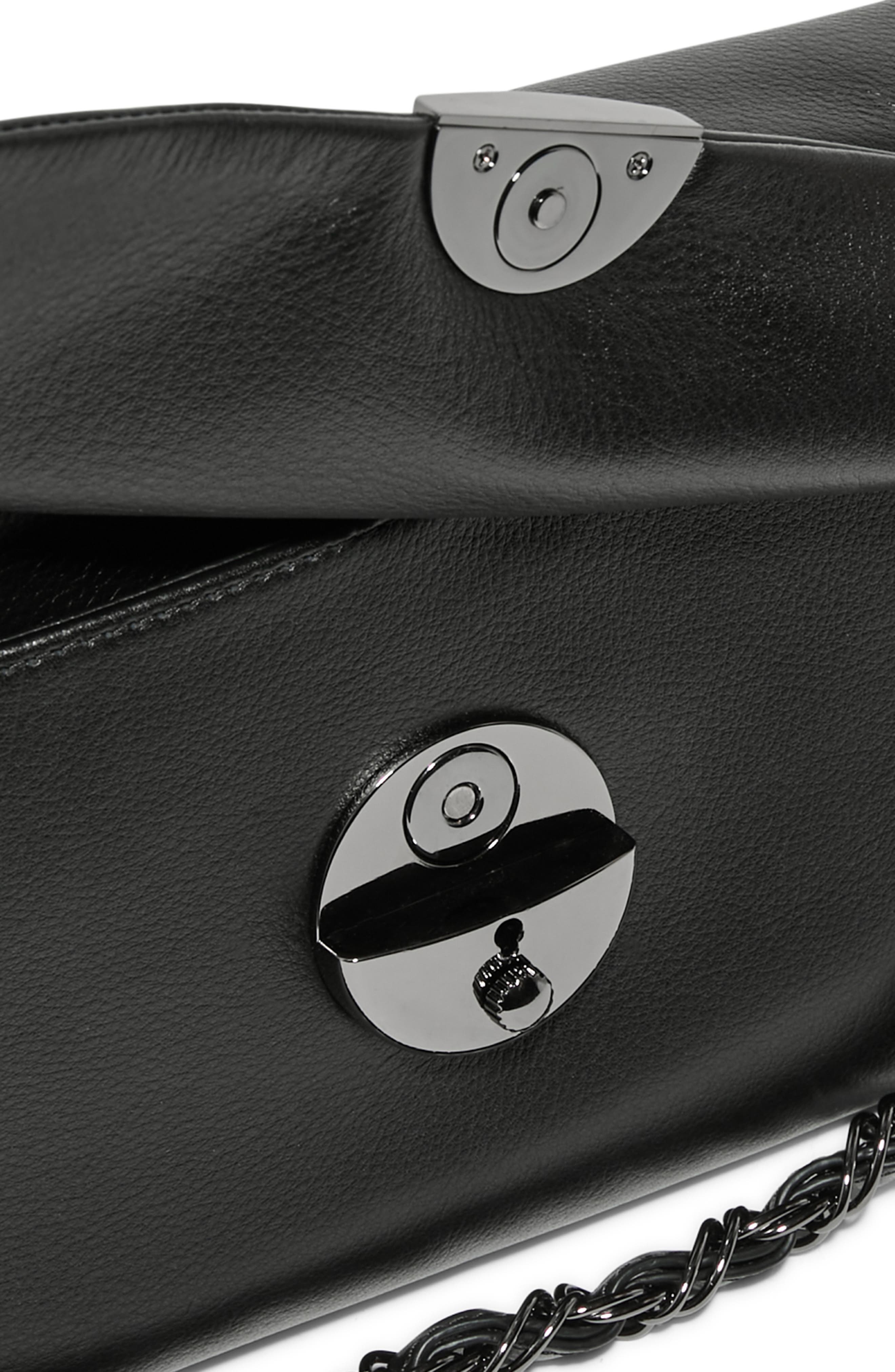 AIMEE Ricci Convertible Shoulder Bag, Alternate, color, Black