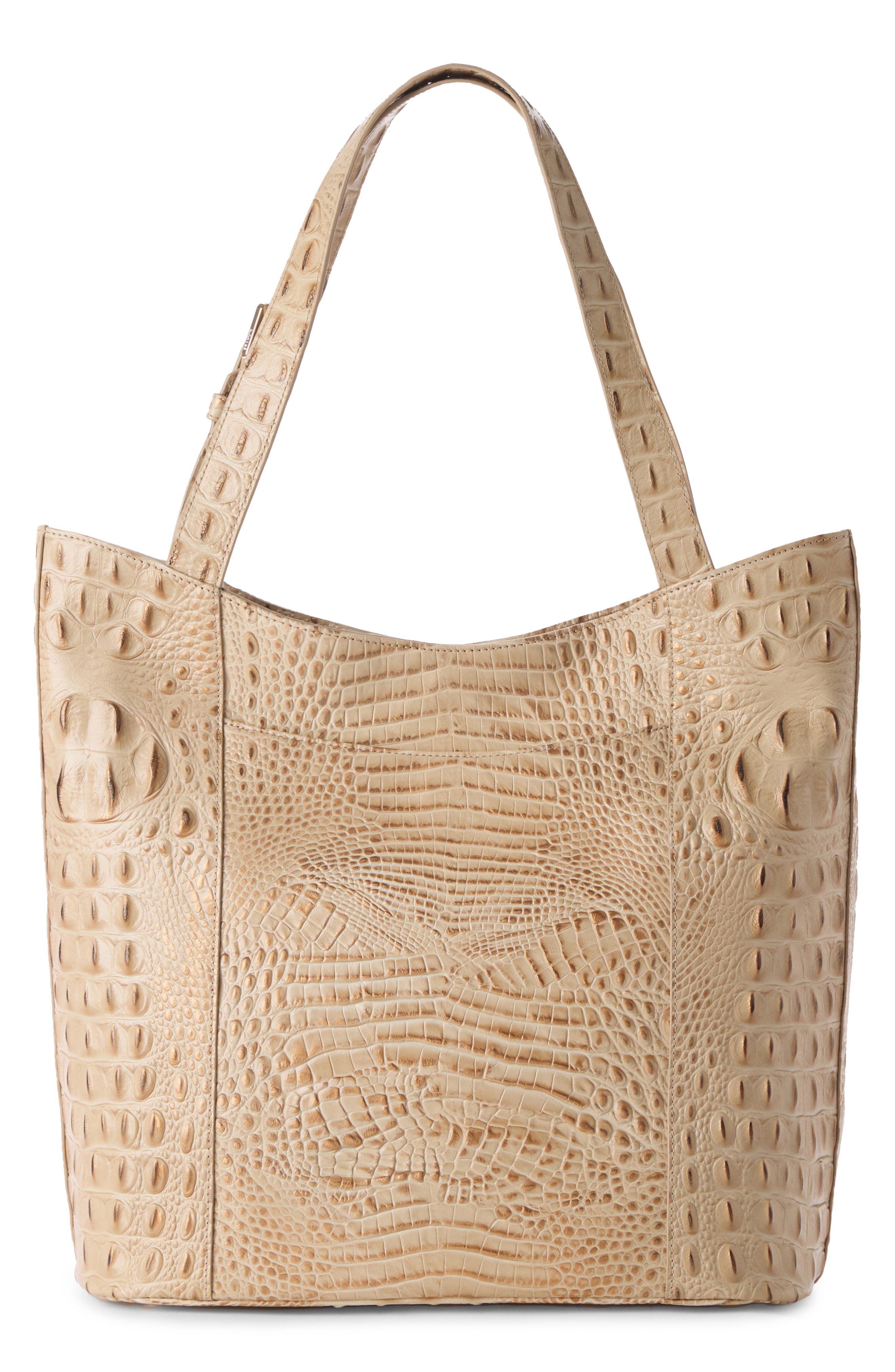 Brahmin Brayden Croc Embossed Leather Tote, Alternate, color, 