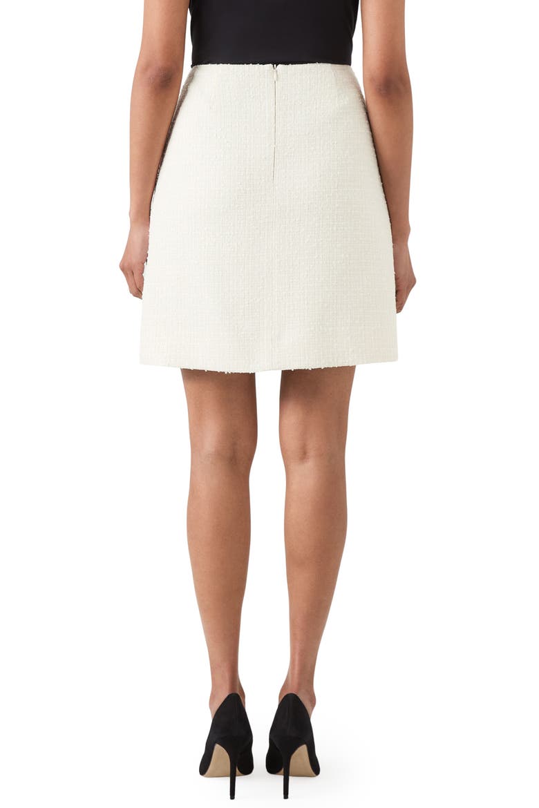 Charlee Tweed Skirt, Alternate, color, CRE-CREAM