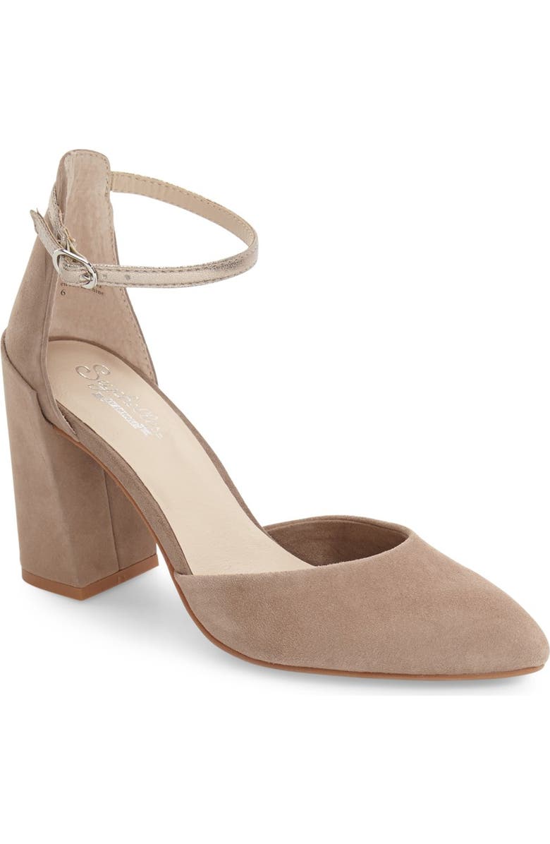 Seychelles Gaggle Ankle Strap Pump, Main, color,