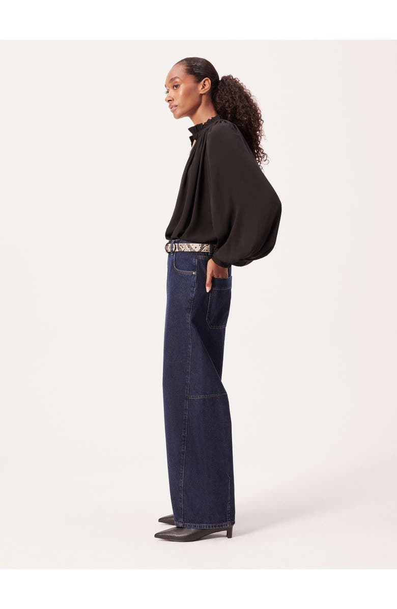 Hush Cordelia Barrel Leg Jeans, Alternate, color, Rinse Wash