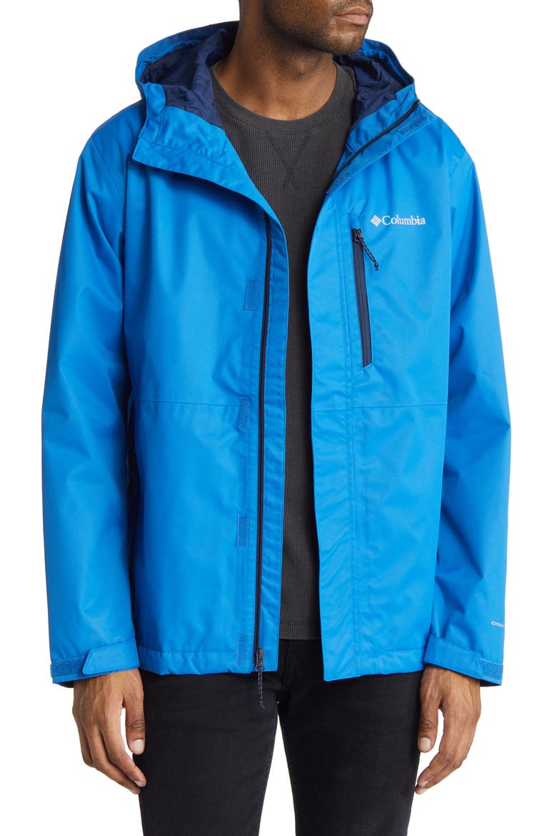 Hikebound™ Rain Jacket, Main, color, BRIGHT INDIGO