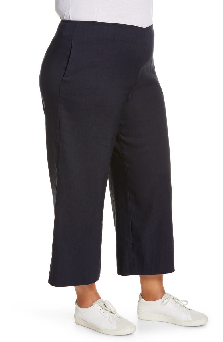 Vince High Waist Wide Leg Pants, Alternate, color, Coastal