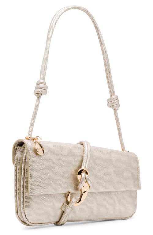 Dolce Vita Alice Lizard Embossed Faux Leather Shoulder Bag In Multi