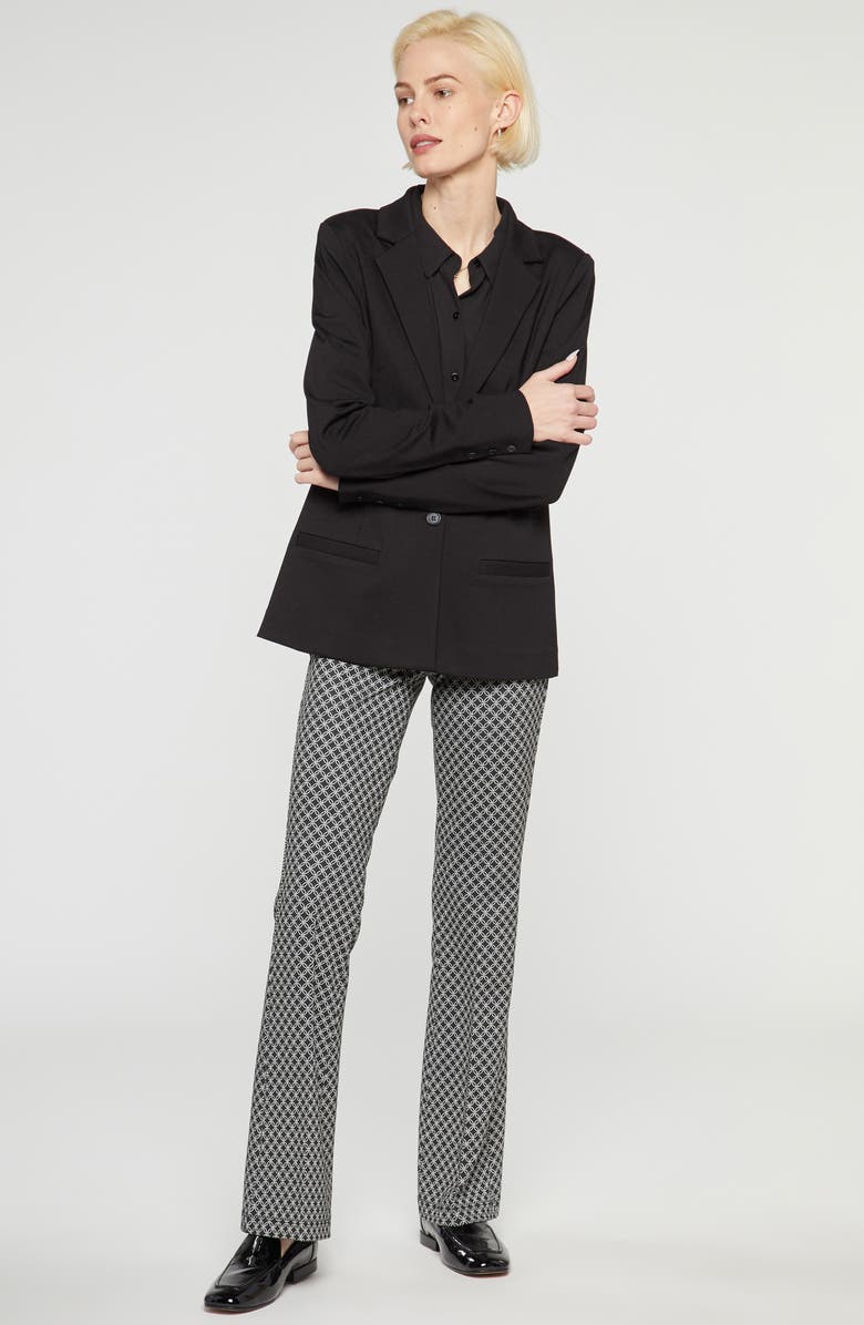 NYDJ Classic Knit Blazer, Alternate, color, Black