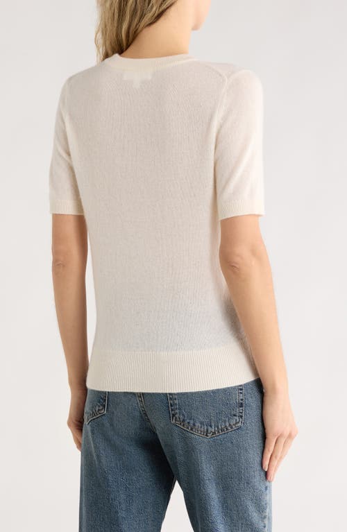 Nordstrom Short Sleeve Cashmere Sweater In Multi
