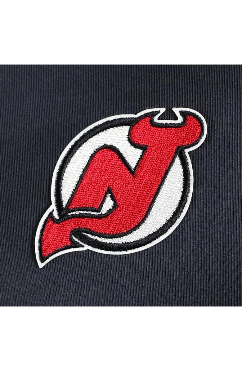 ANTIGUA Women's Antigua Black/Gray New Jersey Devils Protect Full-Zip Jacket, Alternate, color,