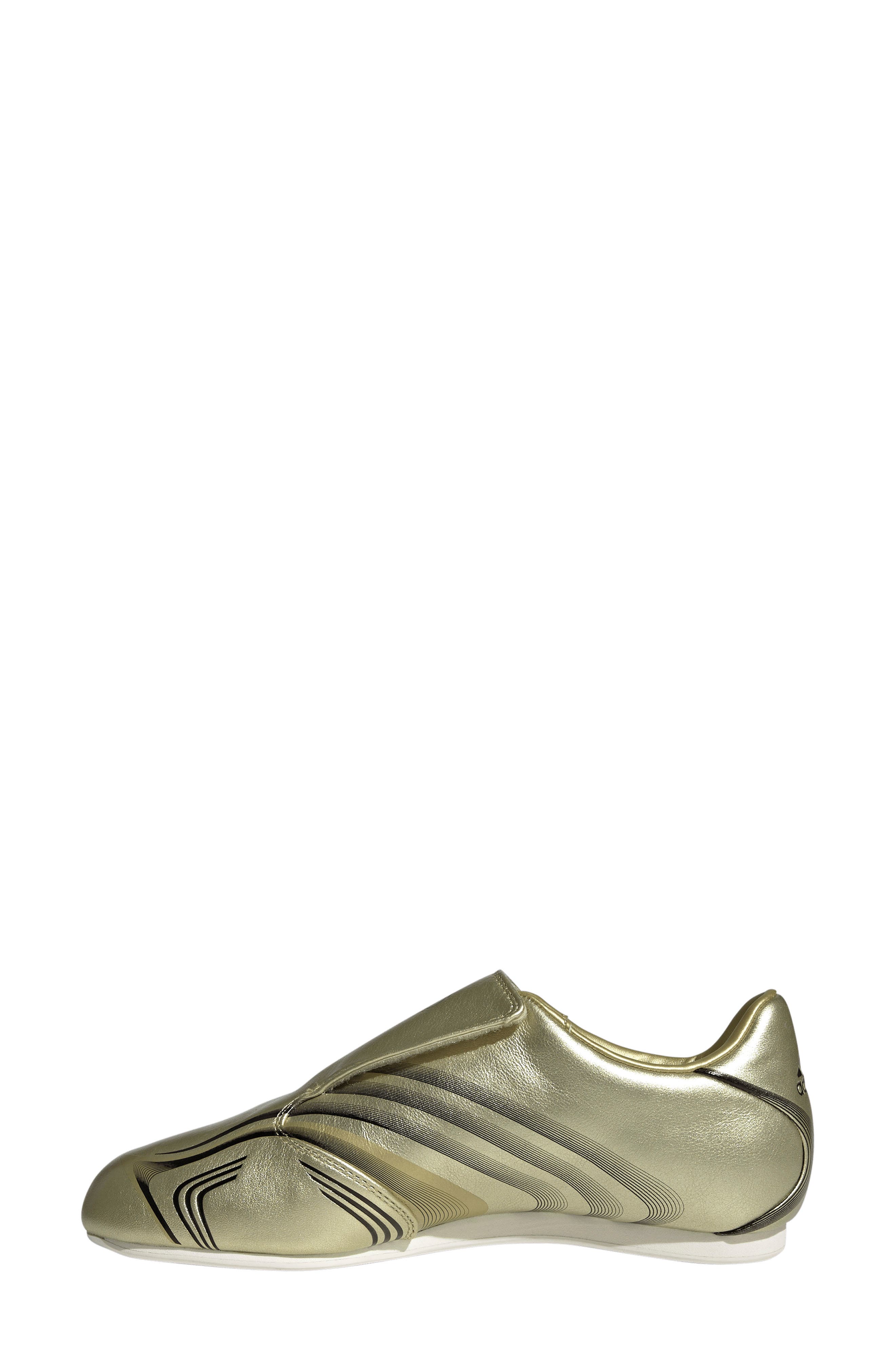 adidas Taekwondo F50 Sneaker, Alternate, color, Gold / Black/ Off White