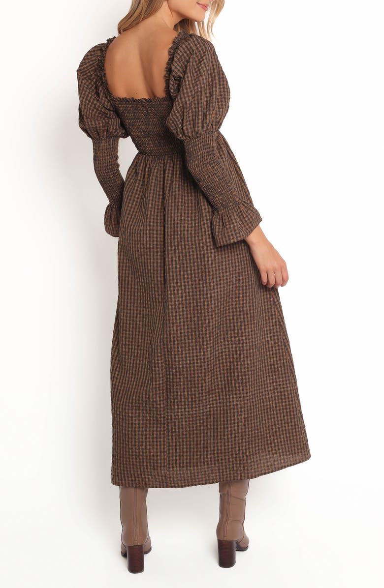 Petal & Pup Cyrena Long Sleeve Fit & Flare Maxi Dress, Alternate, color,