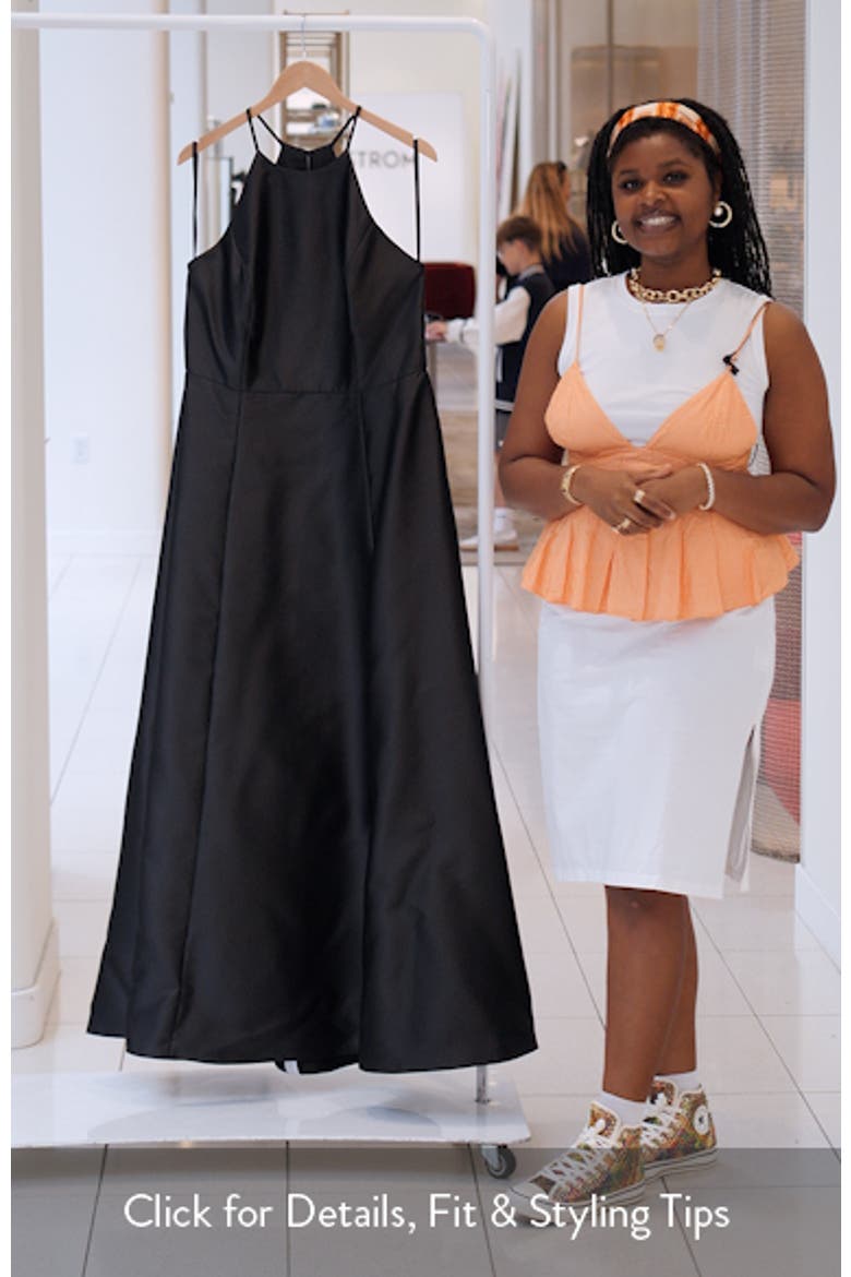 A-Line Satin Gown video