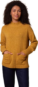 Celtic & Co. Flecked Patch Pocket Sweater