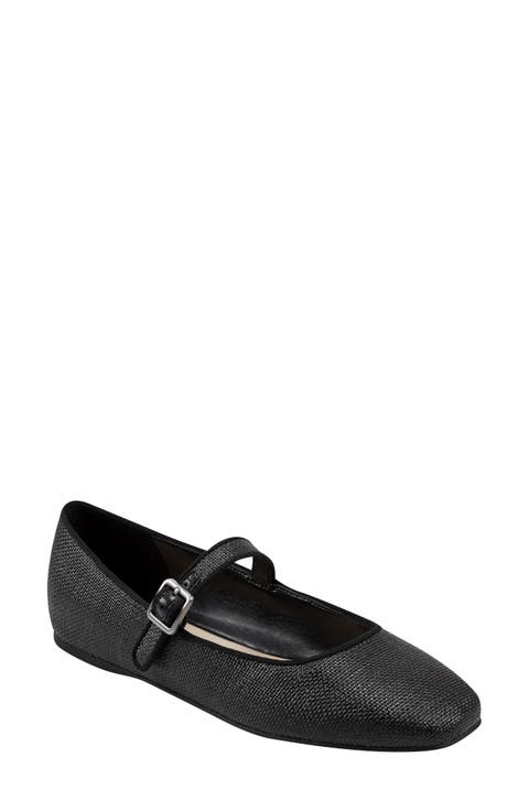 Lailah Woven Mary Jane Flat (Women)