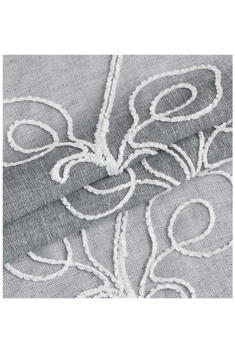Stella Set of 2 Sheer Panel Curtains, Alternate, color, SILVER