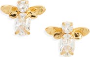 Lele Sadoughi Honey Bee Crystal Stud Earrings
