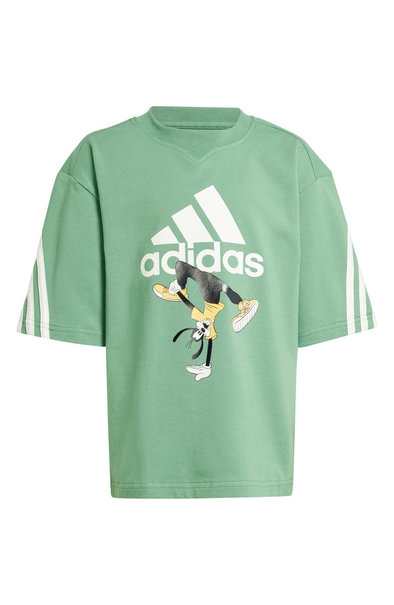 adidas x Disney Goofy Cotton Graphic T-Shirt, Main, color,