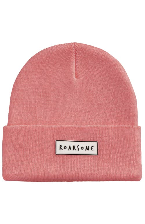 Roarsome Kid's Beanie In Red