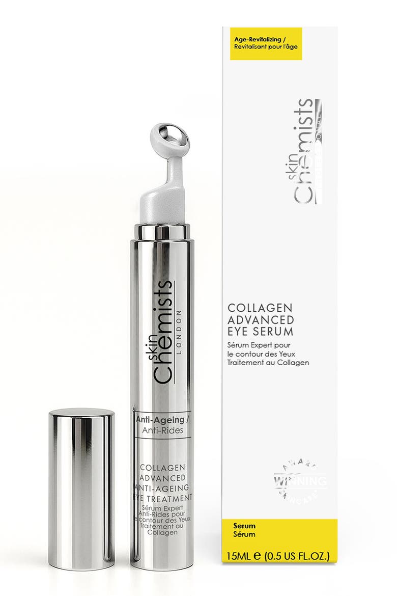 Collagen Advanced Anti-Aging Eye Treatment 15ml for Loss of Firmness, Anti-Aging, Alternate, color, White