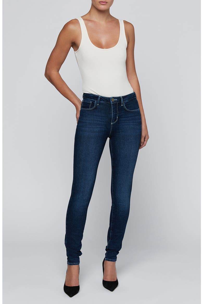 Marguerite High Waist Ankle Skinny Jeans, Alternate, color, VANCOUVER