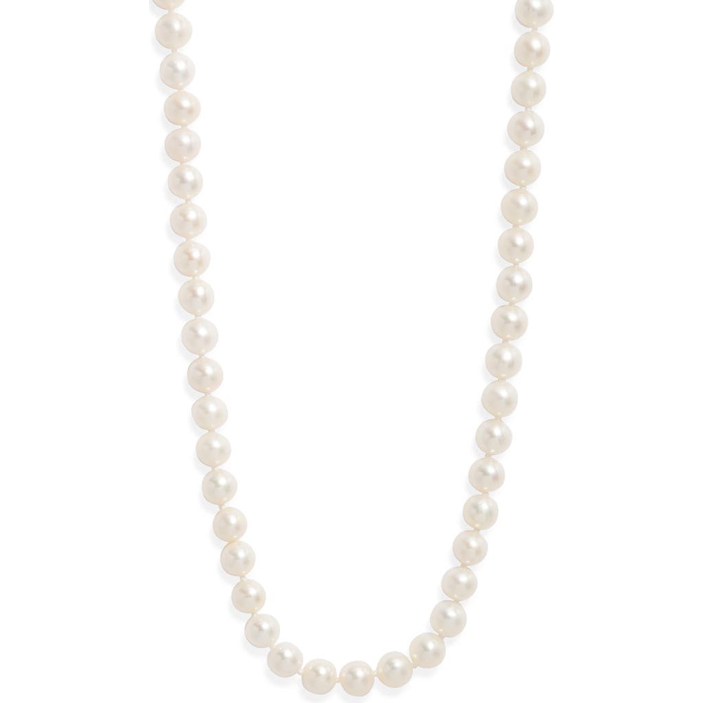 Nordstrom Freshwater Pearl Necklace In White