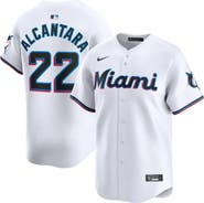 Nike Men's Nike Sandy Alcantara White Miami Marlins Home Limited Player Jersey