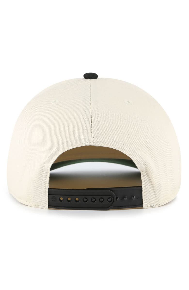 '47 Men's '47 Natural Oklahoma State Cowboys Pomona Two-Tone Rope Hitch Adjustable Hat, Alternate, color, 