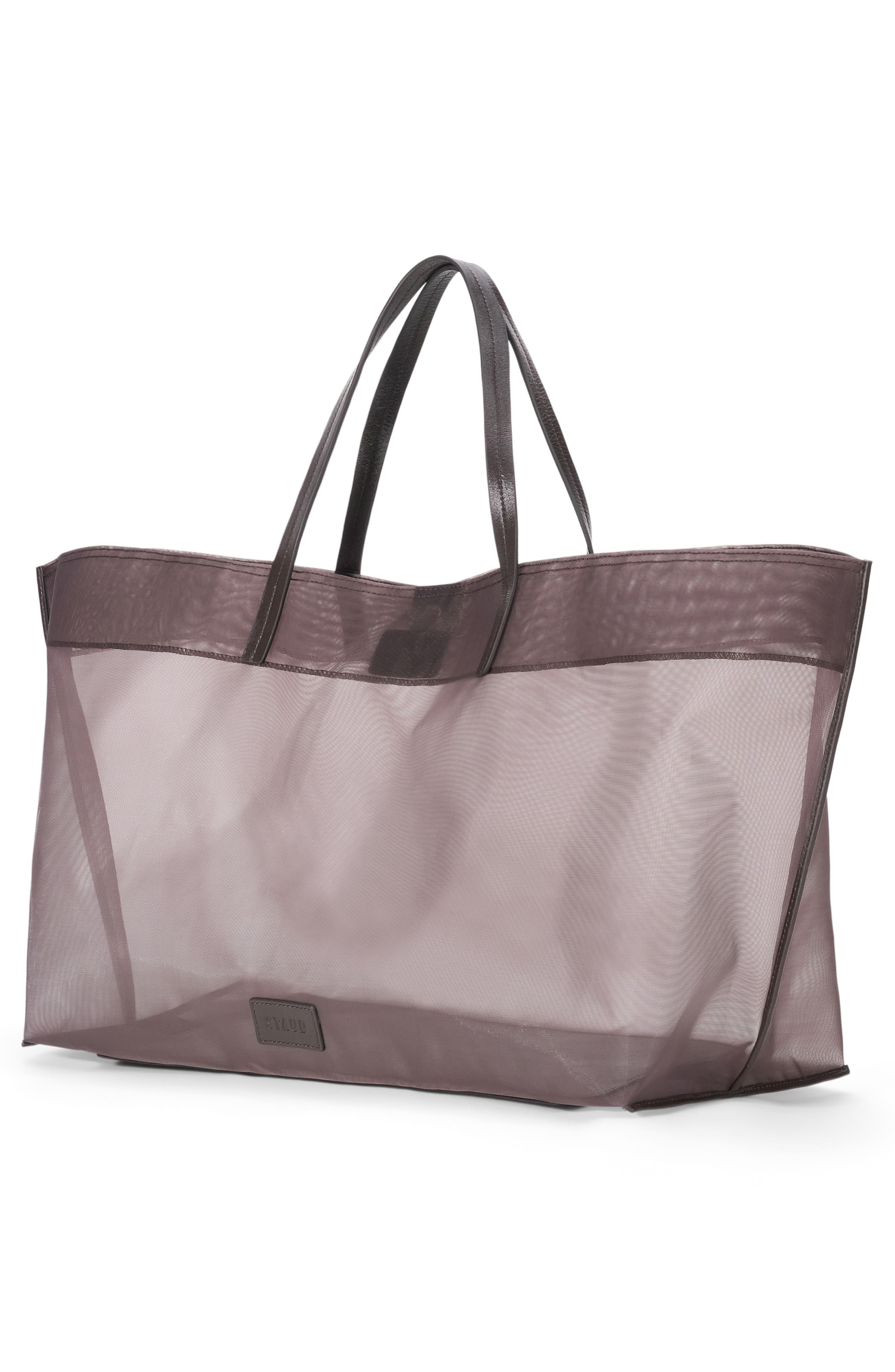 STAUD Large Christos Mesh Tote, Alternate, color, Espresso