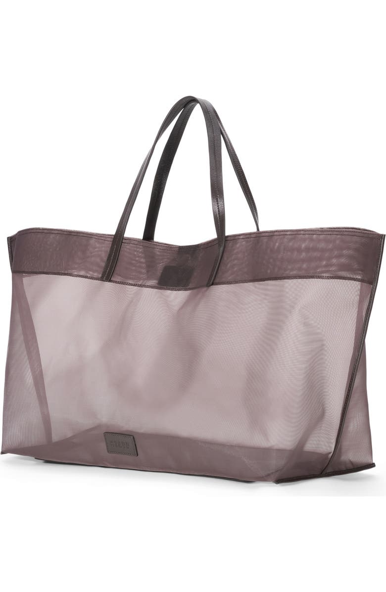 STAUD Large Christos Mesh Tote, Alternate, color, Espresso